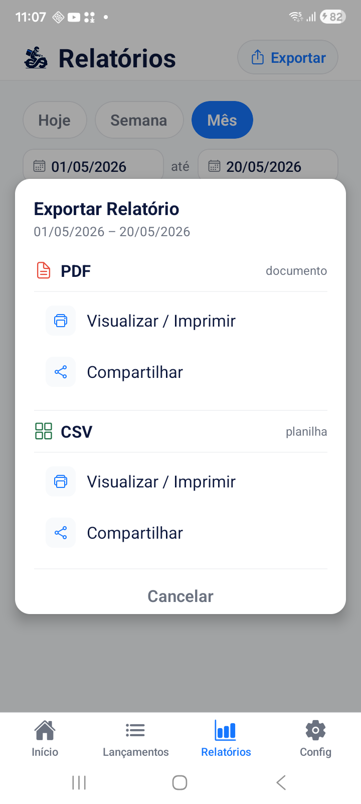 Exportar PDF